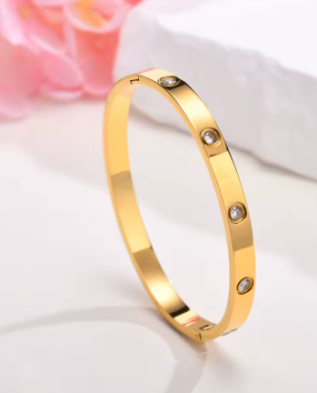 Bracelet de luxe en acier inoxydable